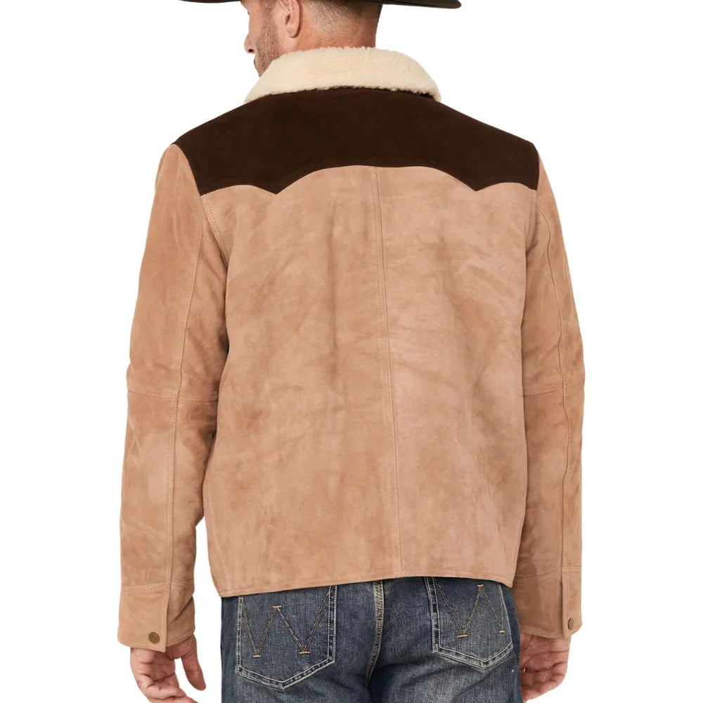 mens-biege-and-brown-leather-jacket