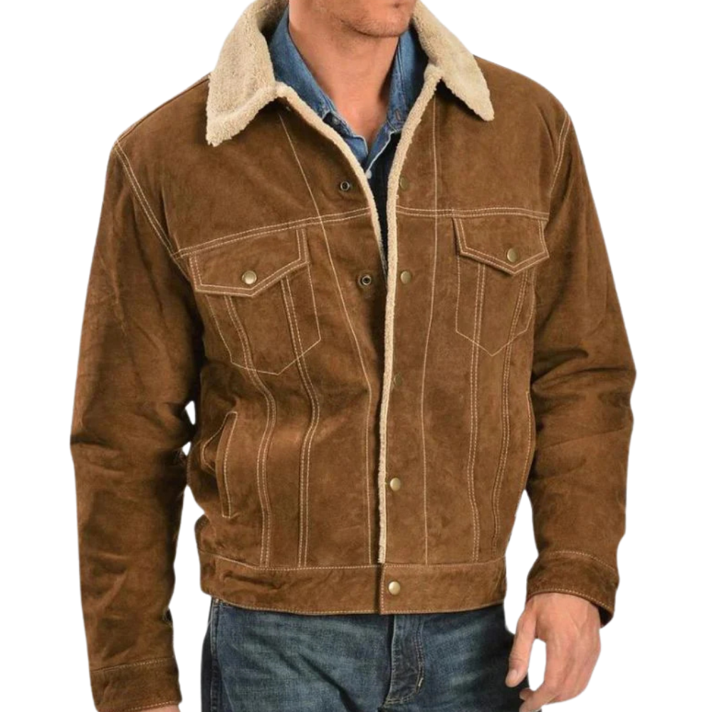shearling-brown-suede-leather-jacket